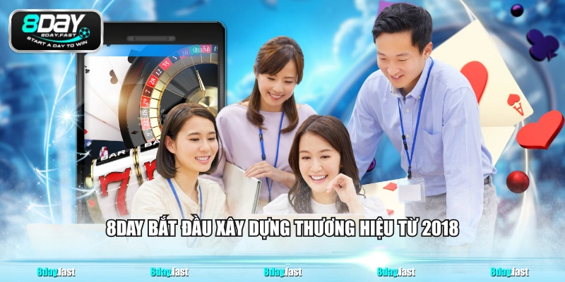 8DAY bắt đầu xây dựng thương hiệu từ 2018